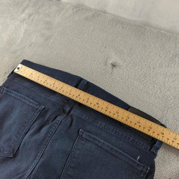 Paige Jeans Mens 34x30 (Fits 32x30) Blue Croft Dark Wash Slim Stretch Denim USA - Picture 7 of 11